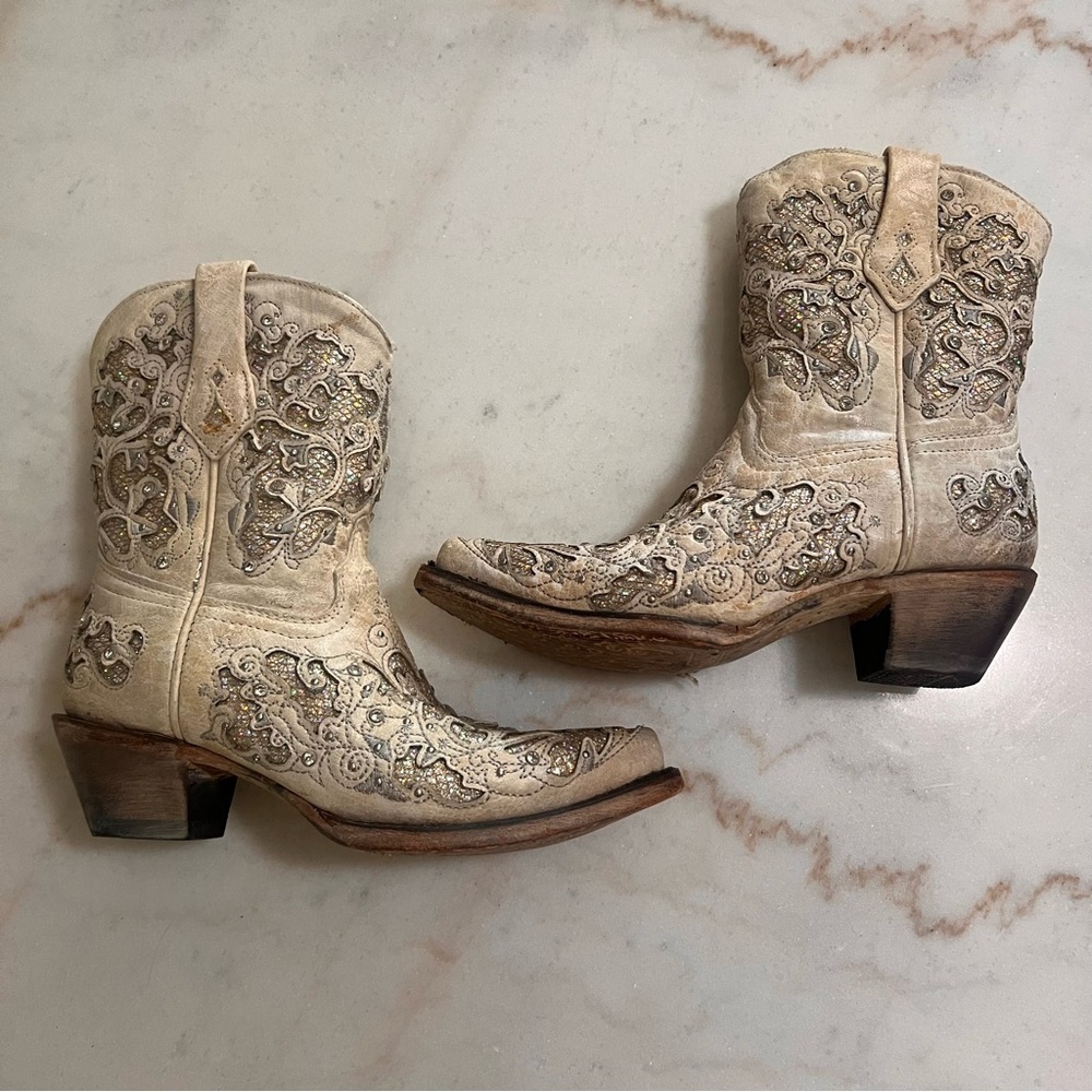 Corral Tan Leather Boots